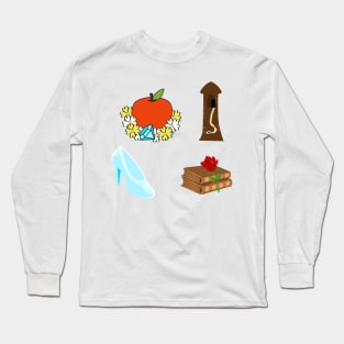 Fairy Tale Icons Long Sleeve T-Shirt